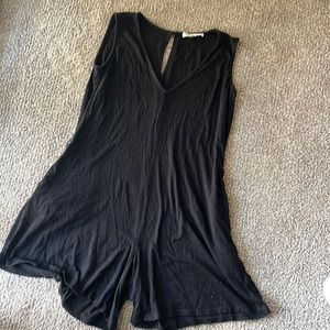 Amour Vert Black Romper